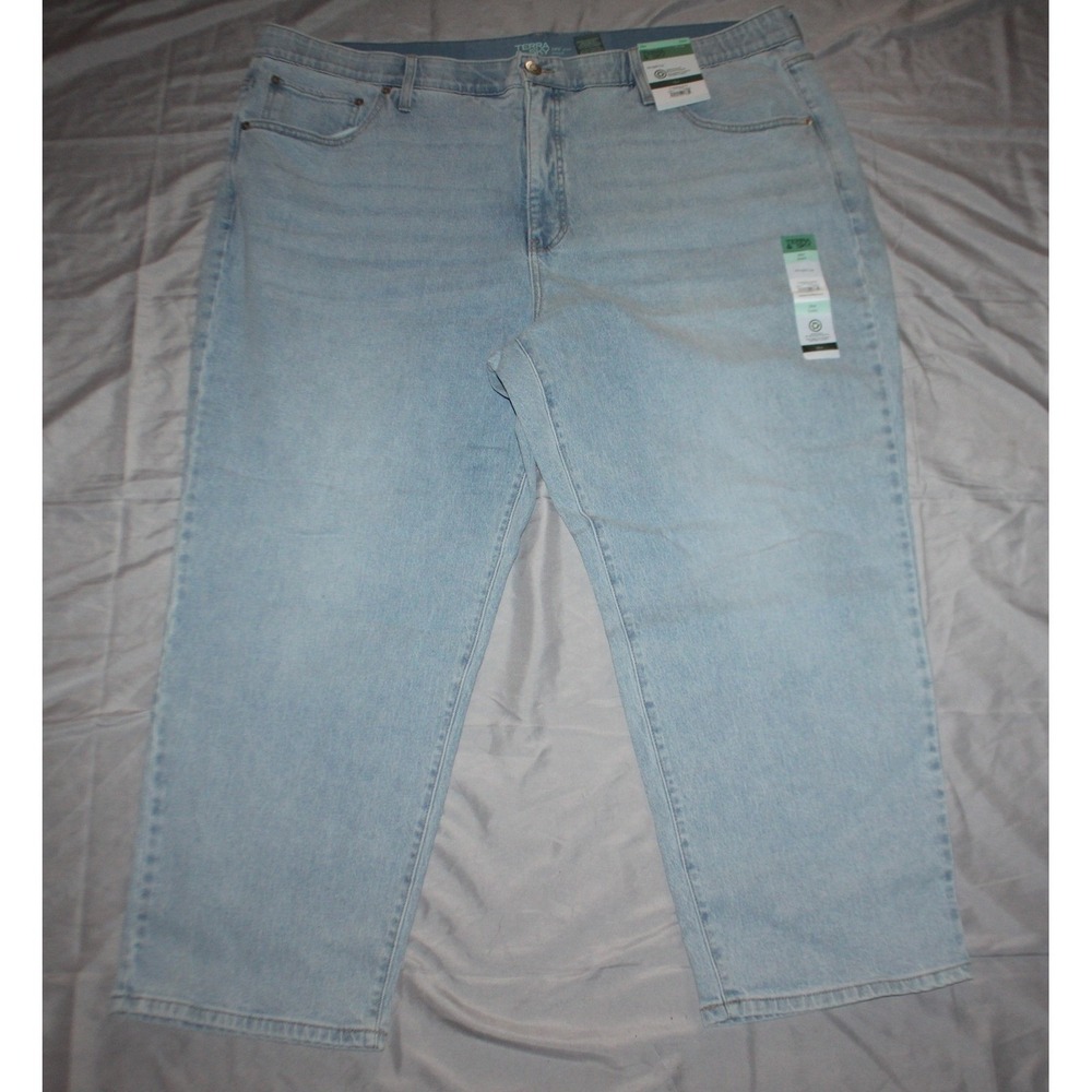 Women's Terra & Sky straight leg petite plus size jeans size 24W